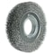 Weiler 6" Wide Face Crimped Wire Wheel .014" Steel Fill 2" Arbor Hole 3070 - alternate 2
